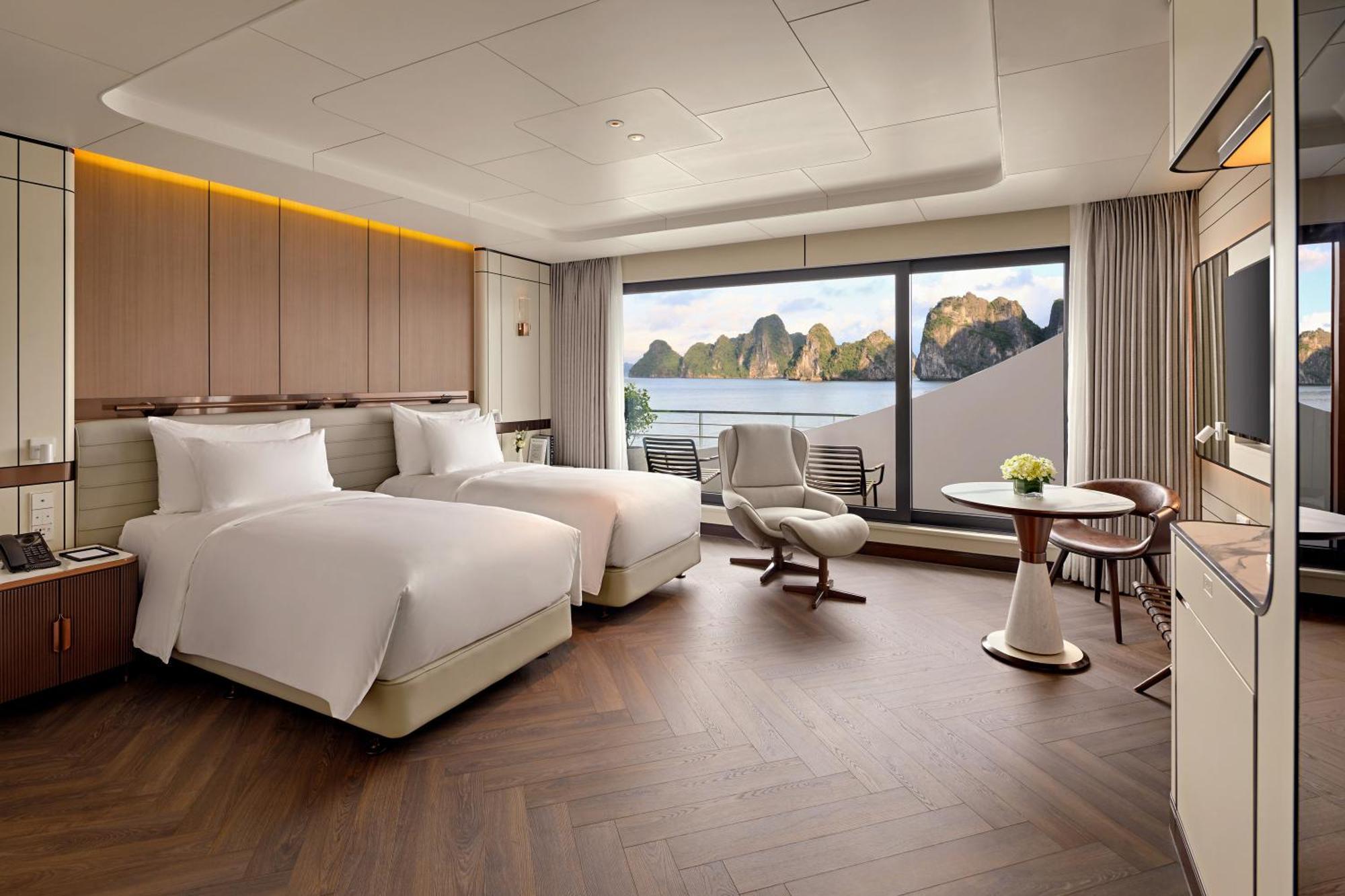 Hotel Grand Pioneers Halong Bay Cruise 2 Ha Long Exteriér fotografie
