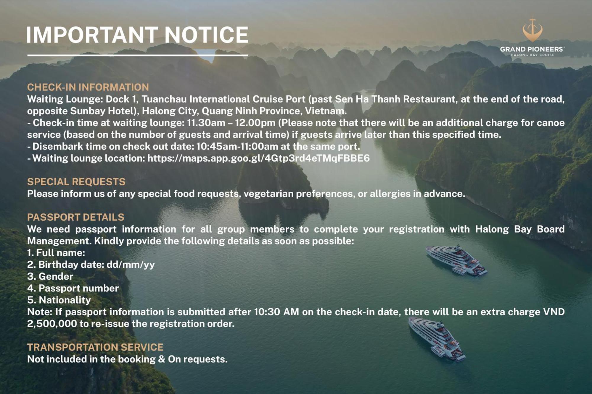 Hotel Grand Pioneers Halong Bay Cruise 2 Ha Long Exteriér fotografie